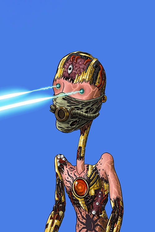 The Odd Dystrict Oddy sneak peek NFT 10