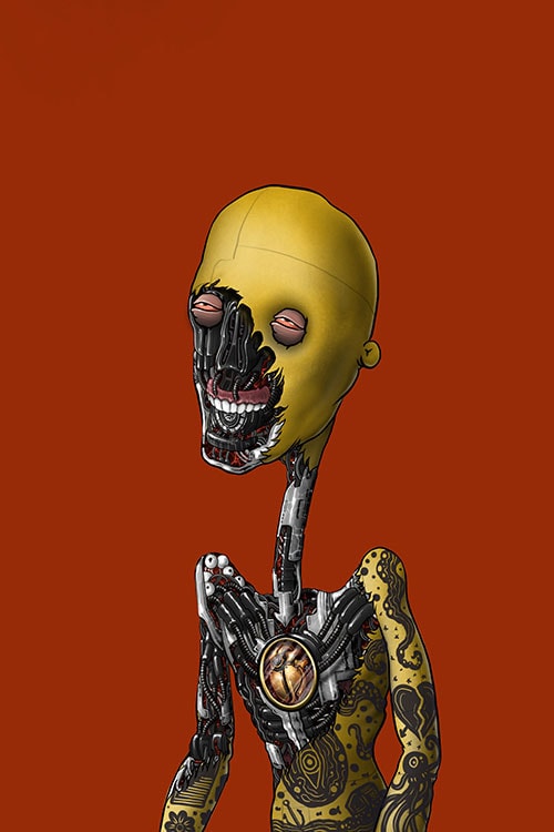 The Odd Dystrict Oddy sneak peek NFT 2