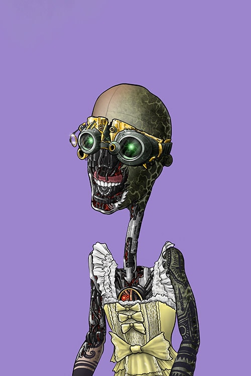 The Odd Dystrict Oddy sneak peek NFT 5