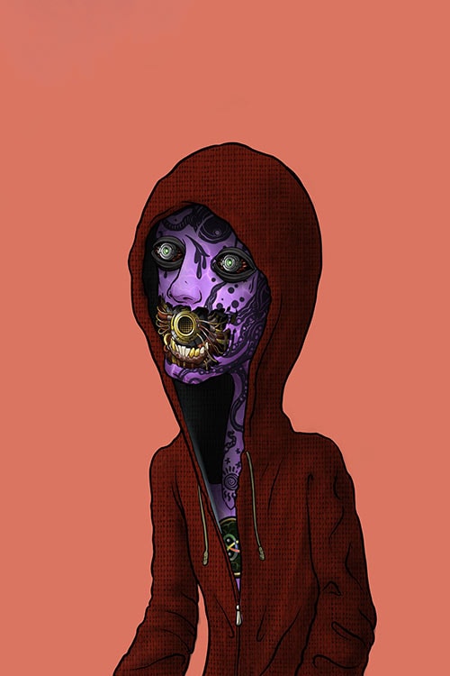 The Odd Dystrict Oddy sneak peek NFT 6