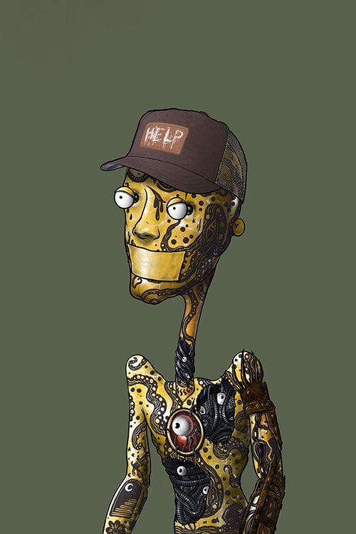 The Odd Dystrict Oddy sneak peek NFT 9